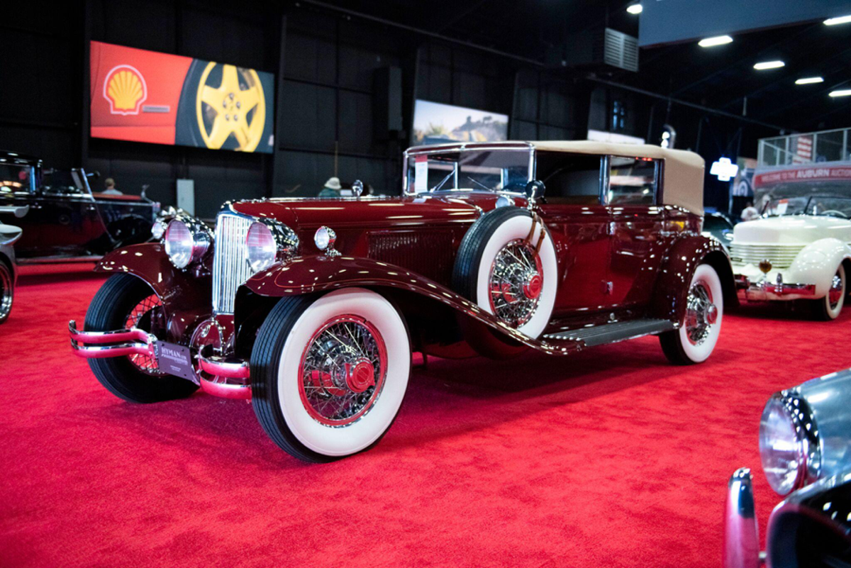 1930 Cord L-29 Convertible Sedan offered at RM Auctions’ Auburn Spring live auction 2019
